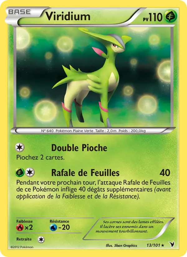 Viridium — carte 13 de l’extension Nobles Victoires
