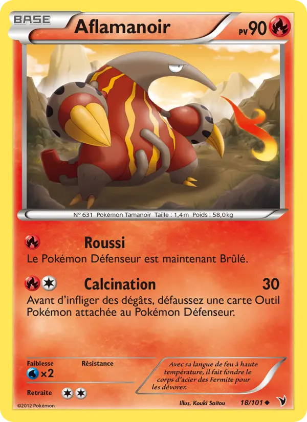 Aflamanoir — carte 18 de l’extension Nobles Victoires