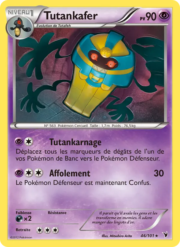 Tutankafer — carte 46 de l’extension Nobles Victoires