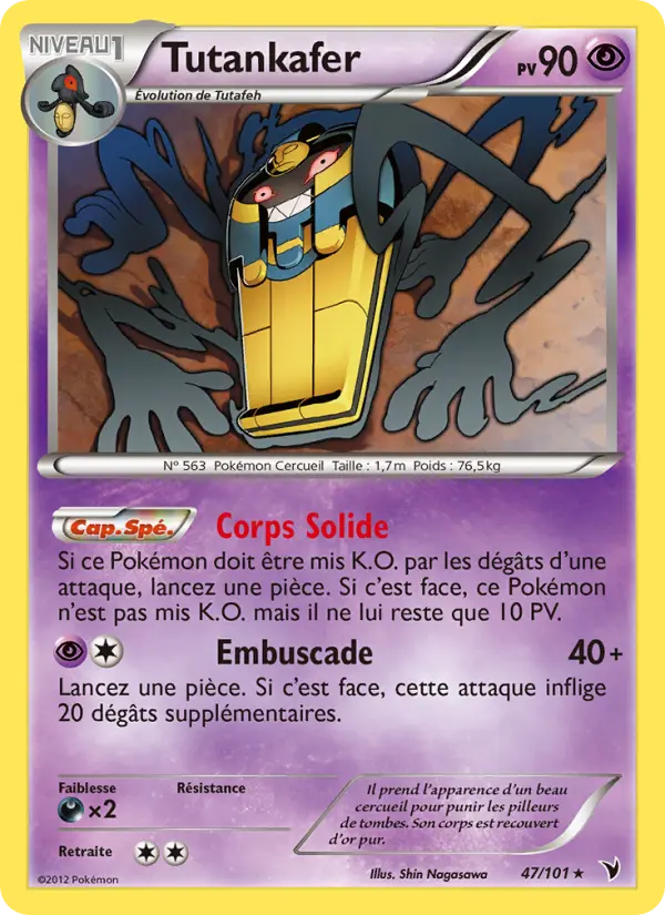 Tutankafer — carte 47 de l’extension Nobles Victoires