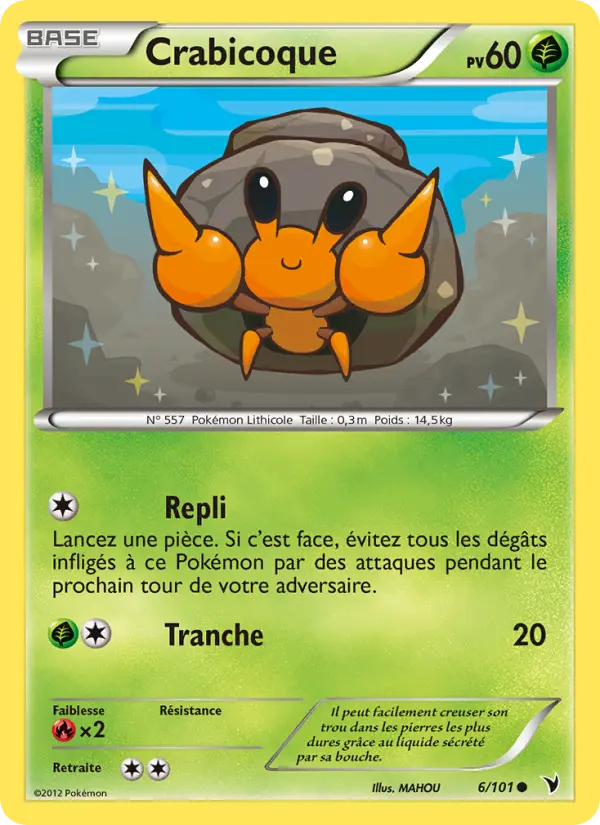 Crabicoque — carte 6 de l’extension Nobles Victoires