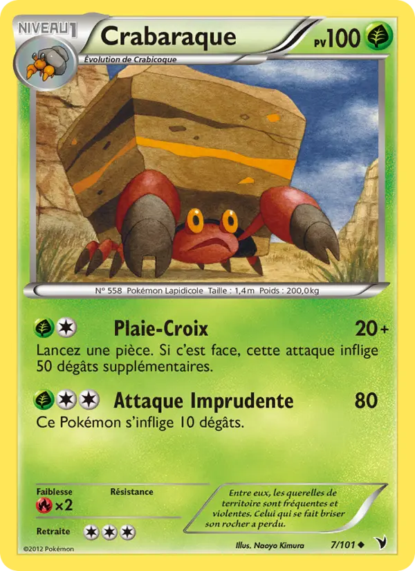 Crabaraque — carte 7 de l’extension Nobles Victoires