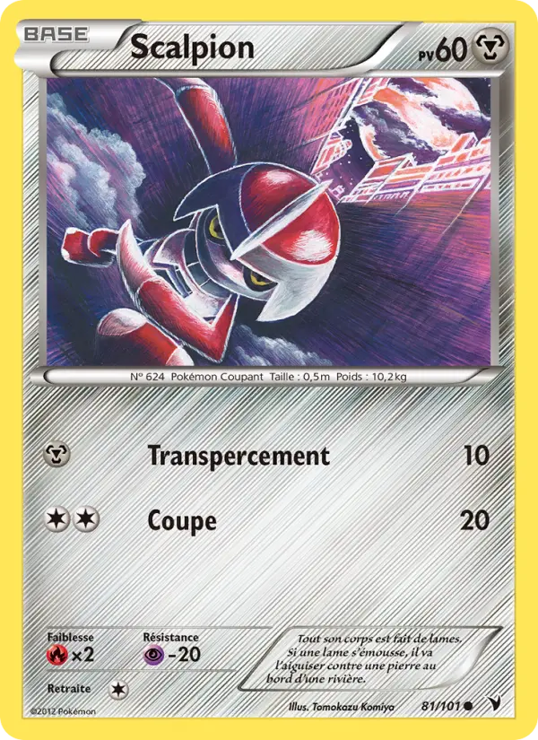 Scalpion — carte 81 de l’extension Nobles Victoires