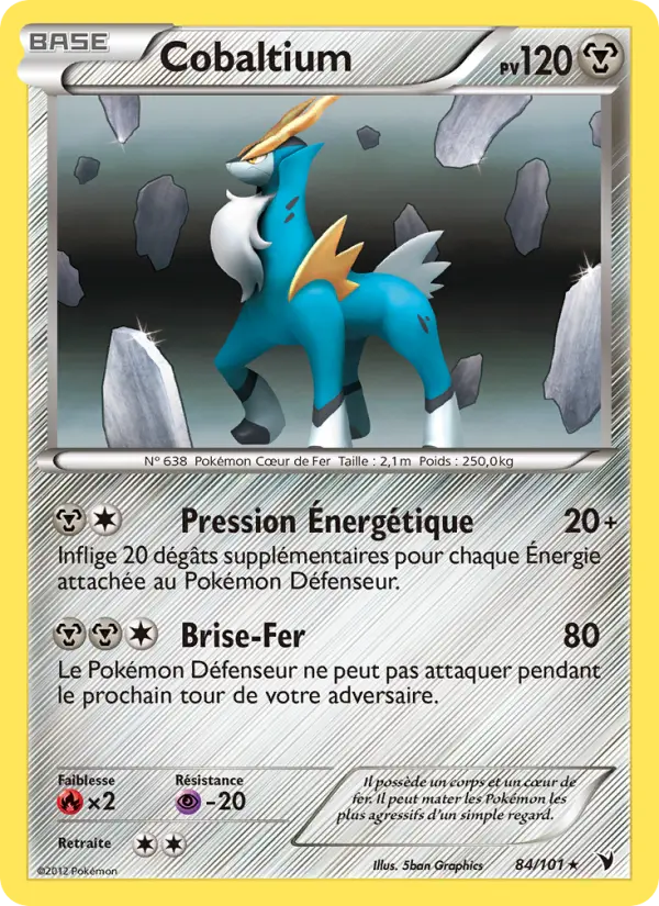 Cobaltium — carte 84 de l’extension Nobles Victoires