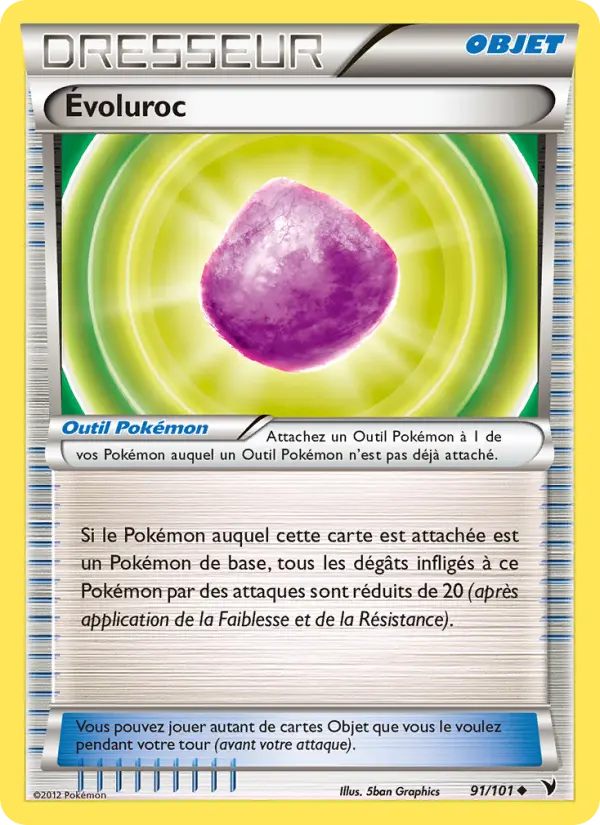 Évoluroc — carte 91 de l’extension Nobles Victoires
