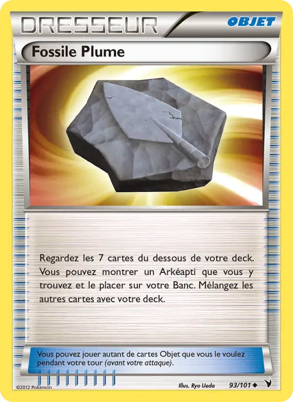 Fossile Plume — carte 93 de l’extension Nobles Victoires