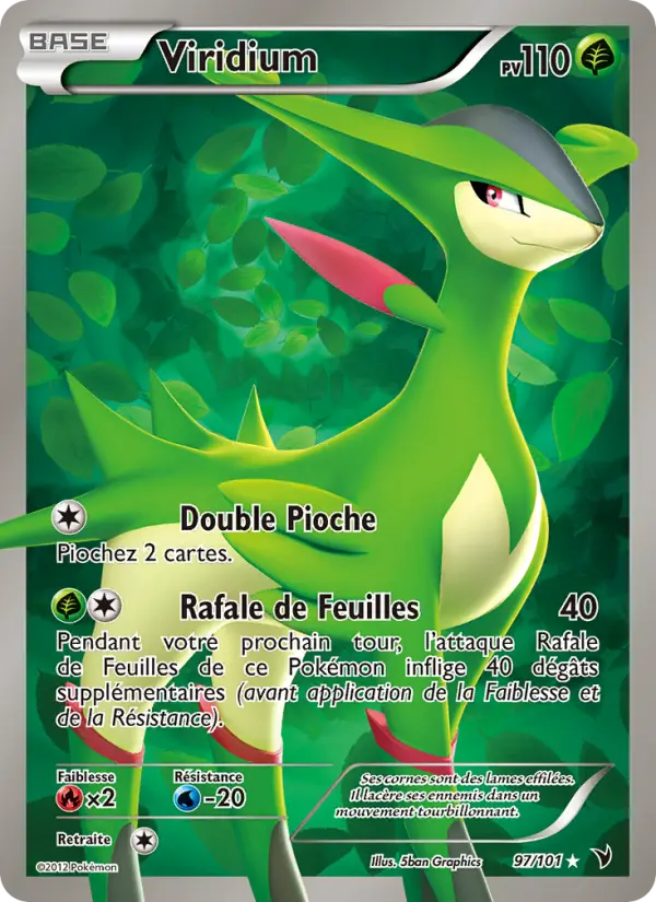 Viridium — carte 97 de l’extension Nobles Victoires