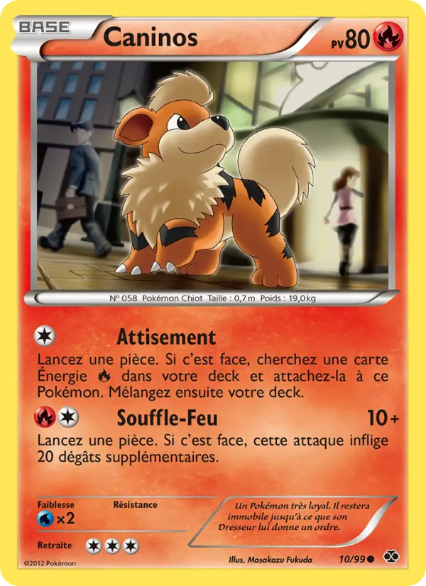 Caninos — carte 10 de l’extension Destinées Futures