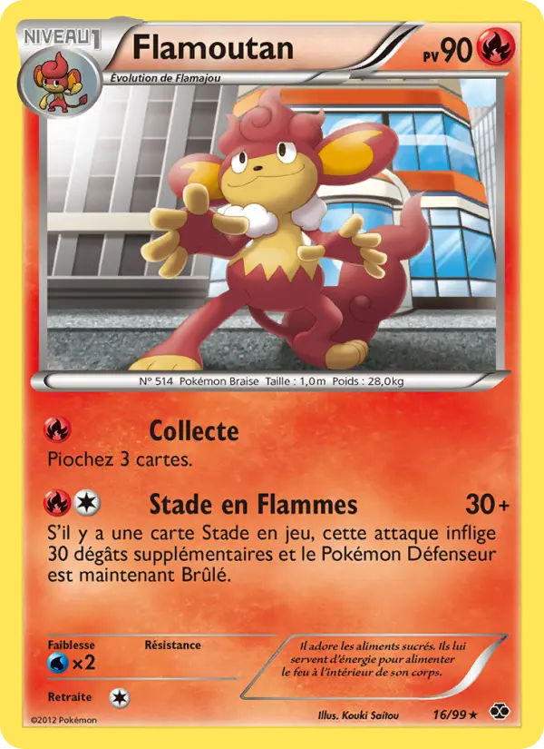 Flamoutan — carte 16 de l’extension Destinées Futures