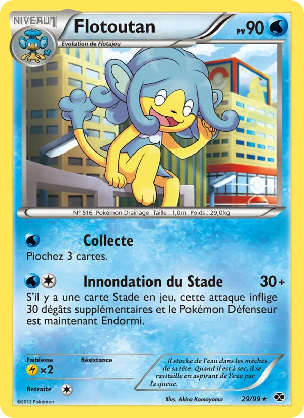 Flotoutan — carte 29 de l’extension Destinées Futures