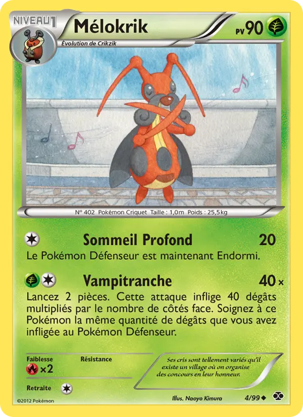 Mélokrik — carte 4 de l’extension Destinées Futures