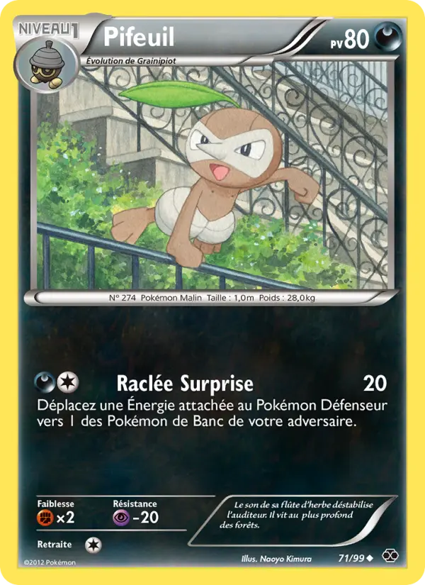 Pifeuil — carte 71 de l’extension Destinées Futures