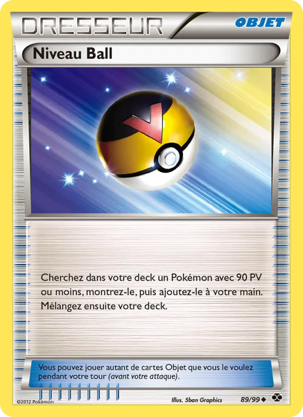 Niveau Ball — carte 89 de l’extension Destinées Futures