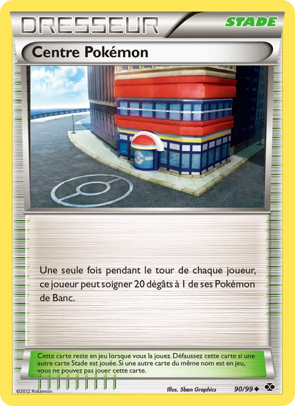 Centre Pokémon — carte 90 de l’extension Destinées Futures