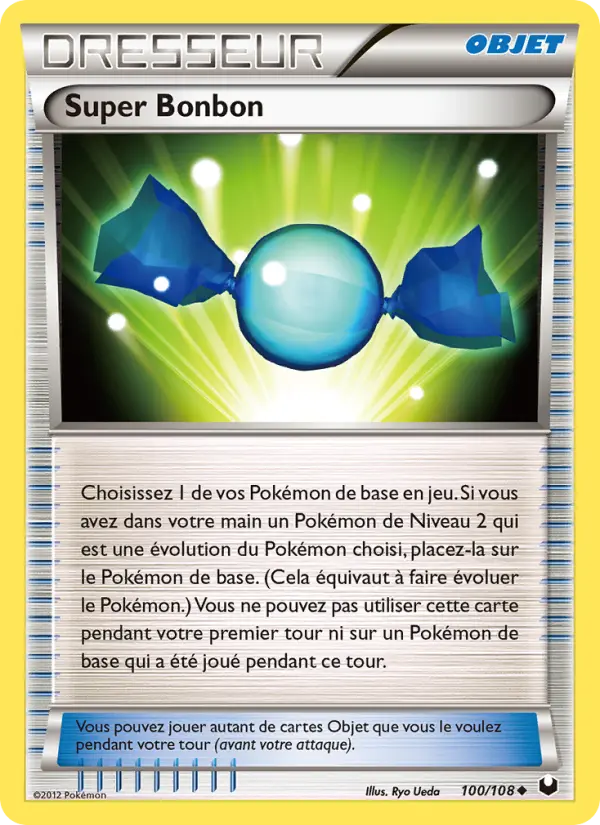 Super Bonbon — carte 100 de l’extension Explorateurs Obscurs
