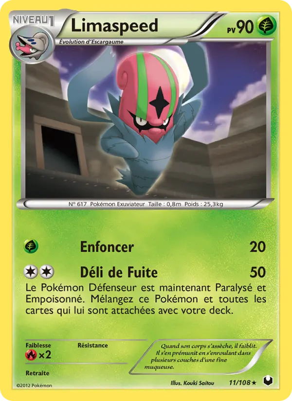 Limaspeed — carte 11 de l’extension Explorateurs Obscurs