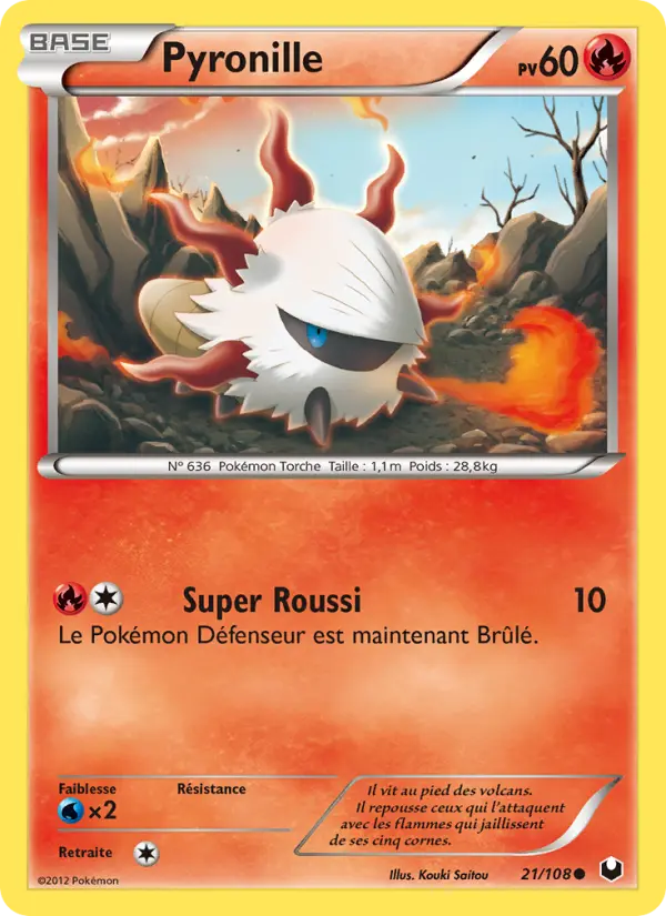 Pyronille — carte 21 de l’extension Explorateurs Obscurs