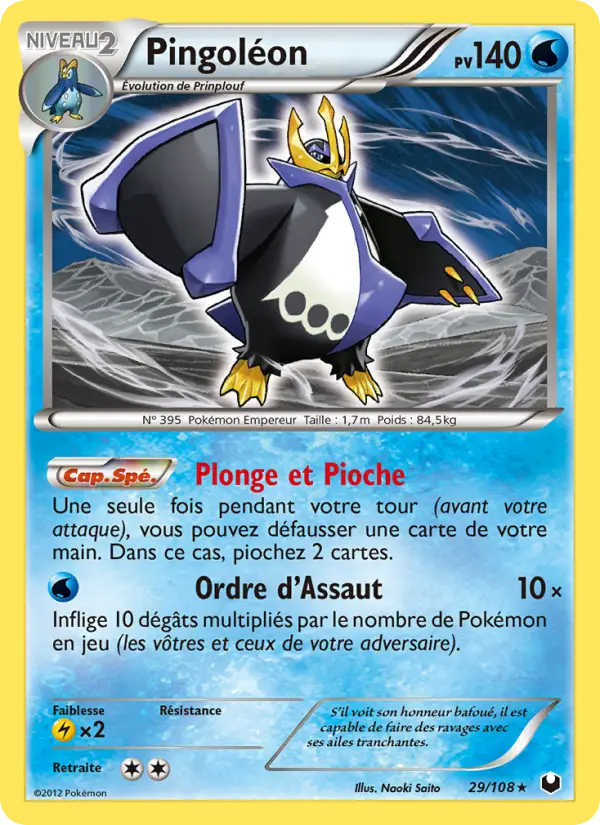 Pingoléon — carte 29 de l’extension Explorateurs Obscurs