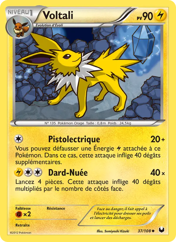 Voltali — carte 37 de l’extension Explorateurs Obscurs