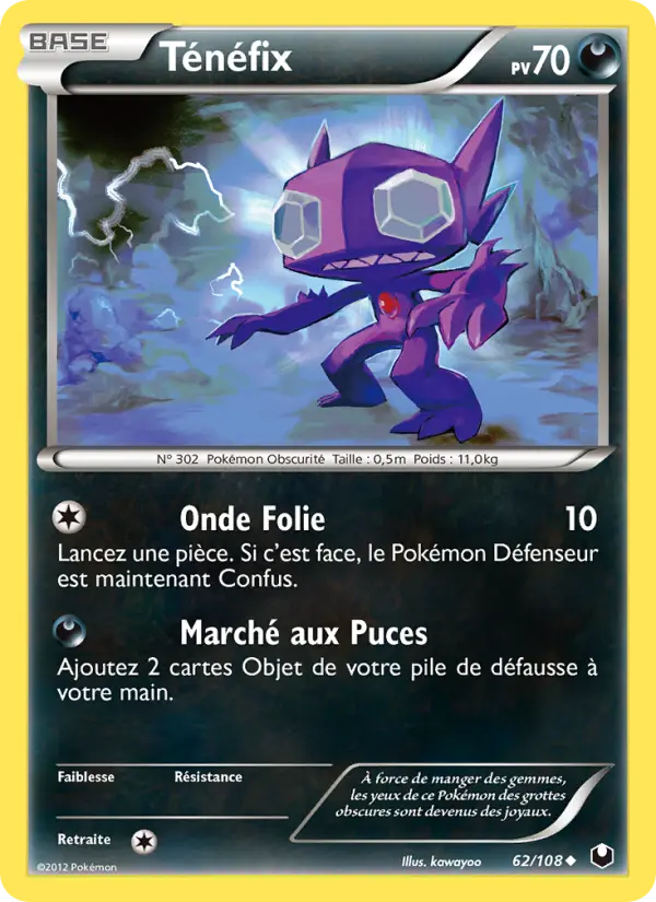 Ténéfix — carte 62 de l’extension Explorateurs Obscurs