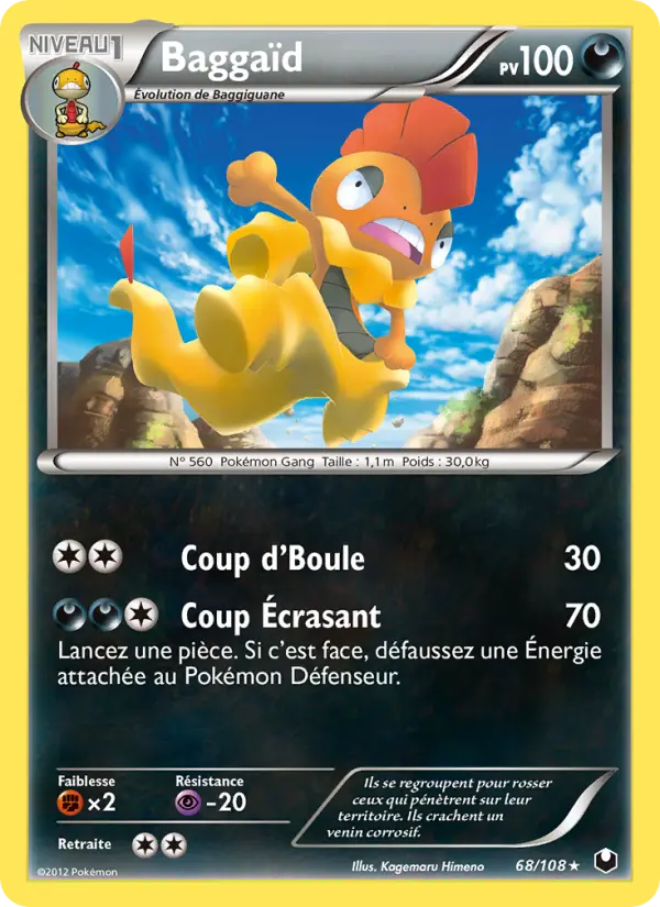 Baggaïd — carte 68 de l’extension Explorateurs Obscurs
