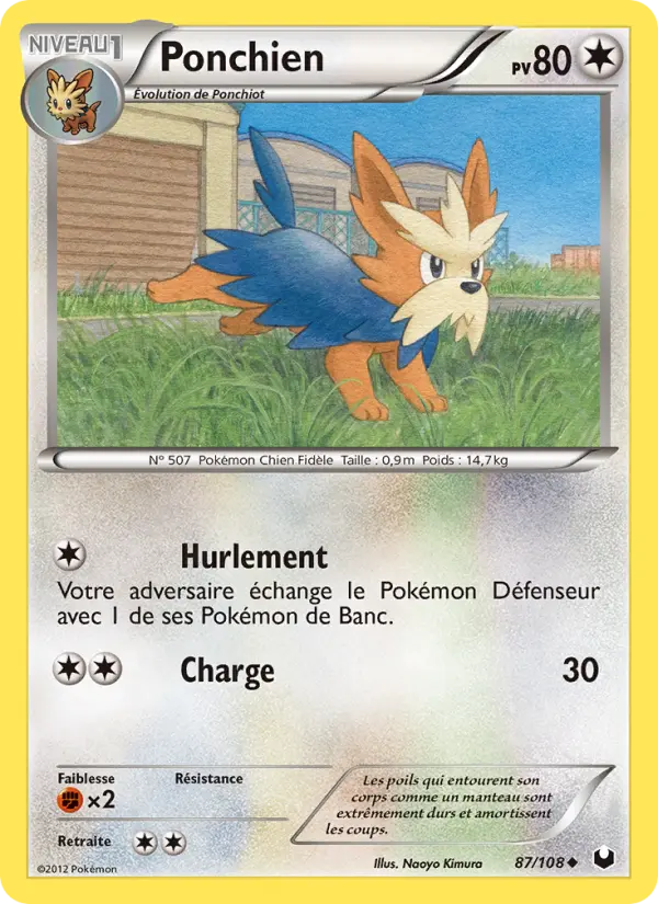 Ponchien — carte 87 de l’extension Explorateurs Obscurs