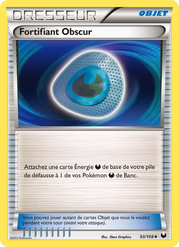 Fortifiant Obscur — carte 93 de l’extension Explorateurs Obscurs