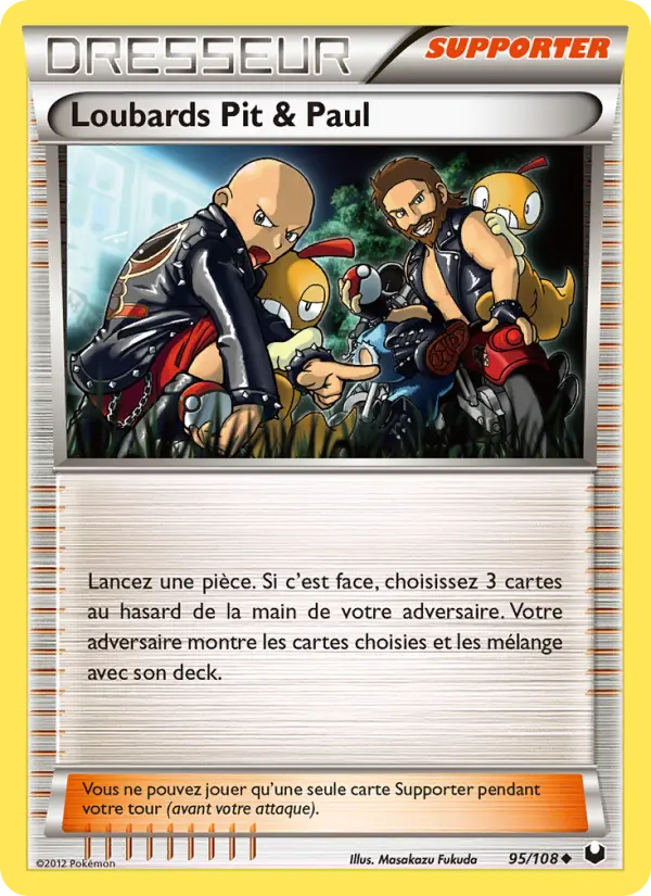 Loubards Pit & Paul — carte 95 de l’extension Explorateurs Obscurs