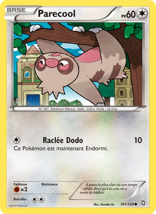 Parecool — carte 101 de l’extension Dragons Éxaltés