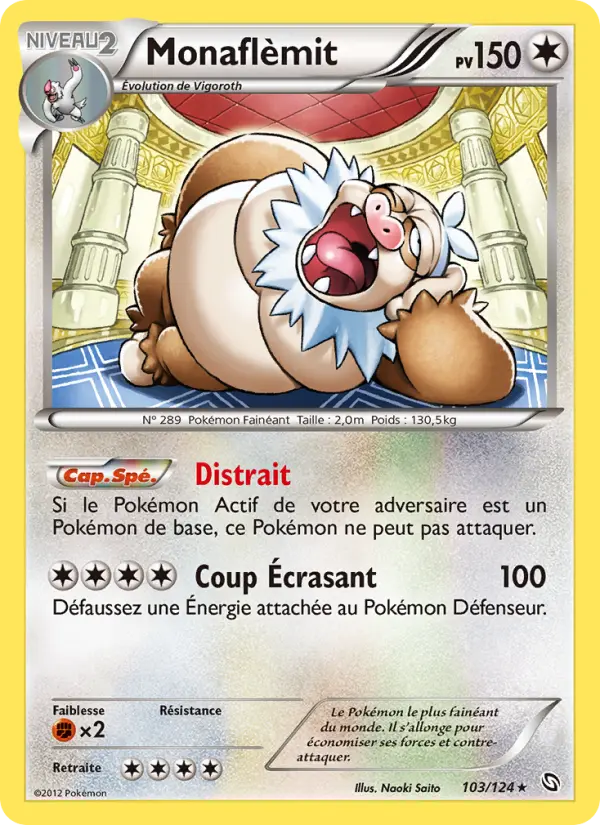 Monaflèmit — carte 103 de l’extension Dragons Éxaltés
