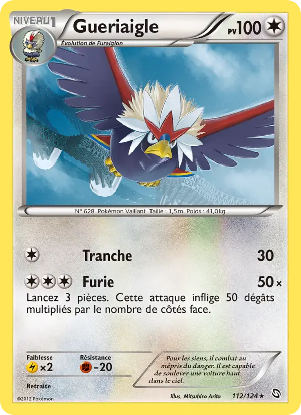 Gueriaigle — carte 112 de l’extension Dragons Éxaltés