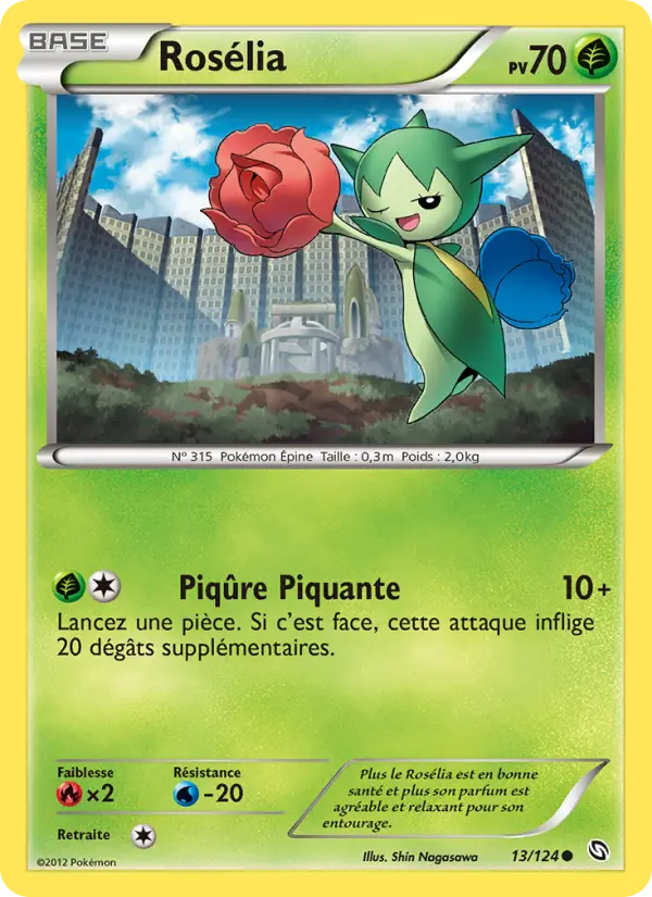 Rosélia — carte 13 de l’extension Dragons Éxaltés