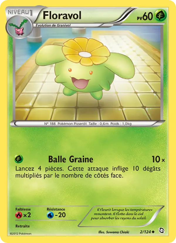 Floravol — carte 2 de l’extension Dragons Éxaltés