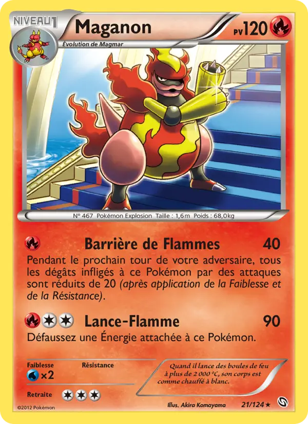 Maganon — carte 21 de l’extension Dragons Éxaltés