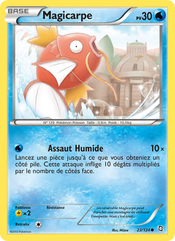 Magicarpe — carte 23 de l’extension Dragons Éxaltés