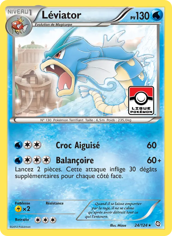 Léviator — carte 24 de l’extension Dragons Éxaltés