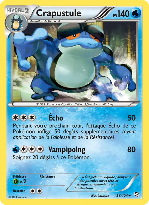 Crapustule — carte 36 de l’extension Dragons Éxaltés