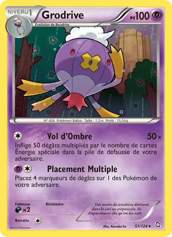 Grodrive — carte 51 de l’extension Dragons Éxaltés