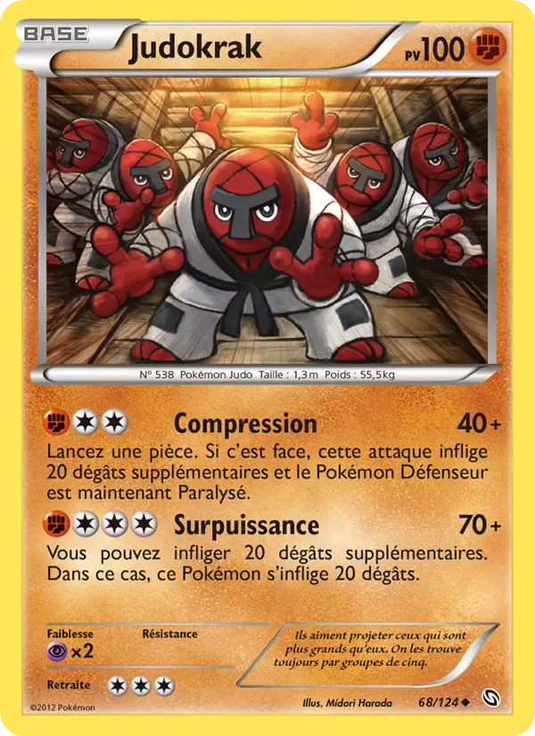 Judokrak — carte 68 de l’extension Dragons Éxaltés