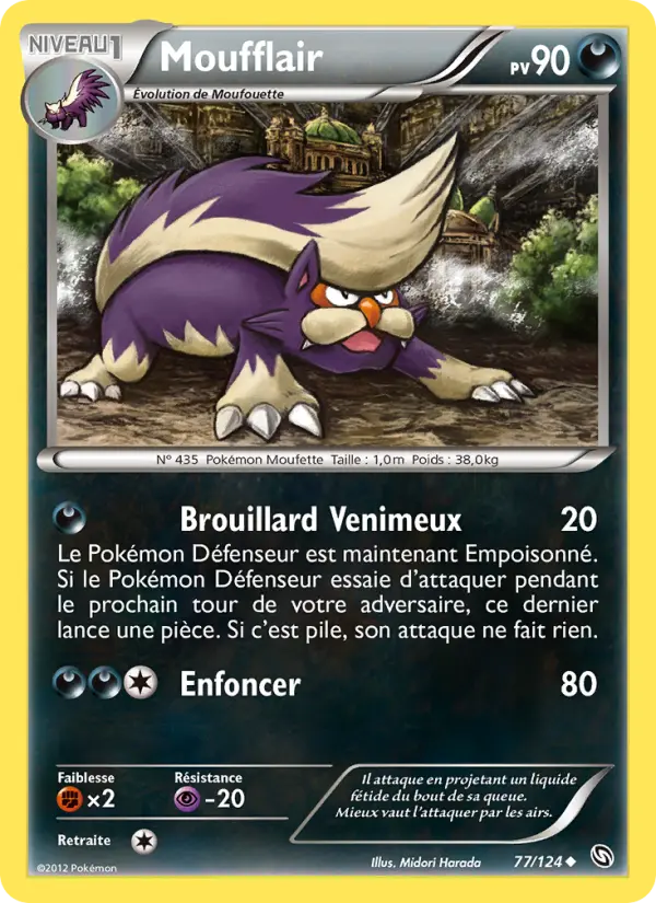 Moufflair — carte 77 de l’extension Dragons Éxaltés