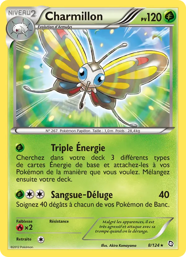 Charmillon — carte 8 de l’extension Dragons Éxaltés