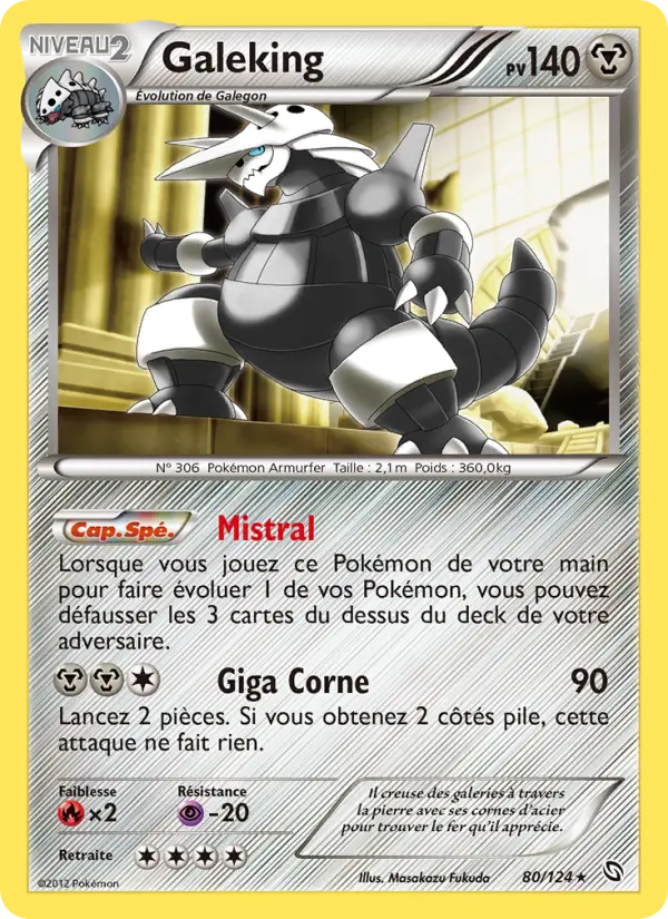 Galeking — carte 80 de l’extension Dragons Éxaltés
