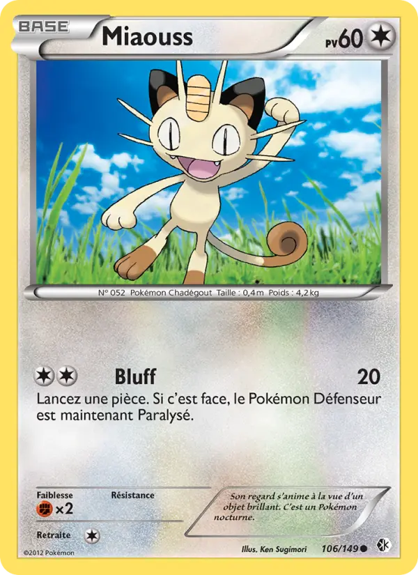 Miaouss — carte 106 de l’extension Frontières Franchies