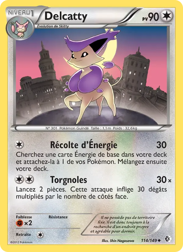 Delcatty — carte 114 de l’extension Frontières Franchies