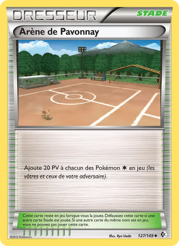 Arène de Pavonnay — carte 127 de l’extension Frontières Franchies