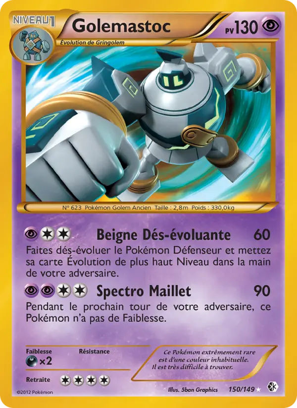 Golemastoc — carte 150 de l’extension Frontières Franchies