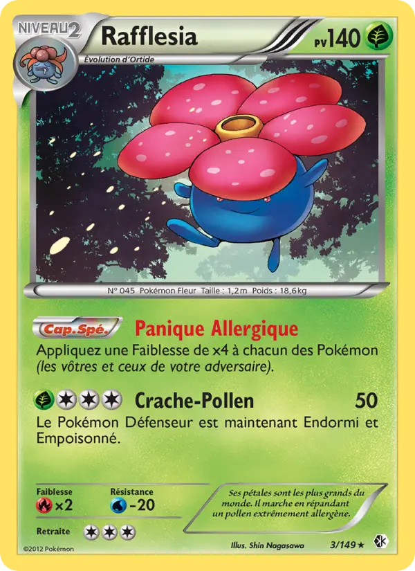 Rafflesia — carte 3 de l’extension Frontières Franchies