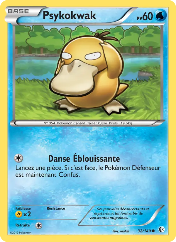 Psykokwak — carte 32 de l’extension Frontières Franchies