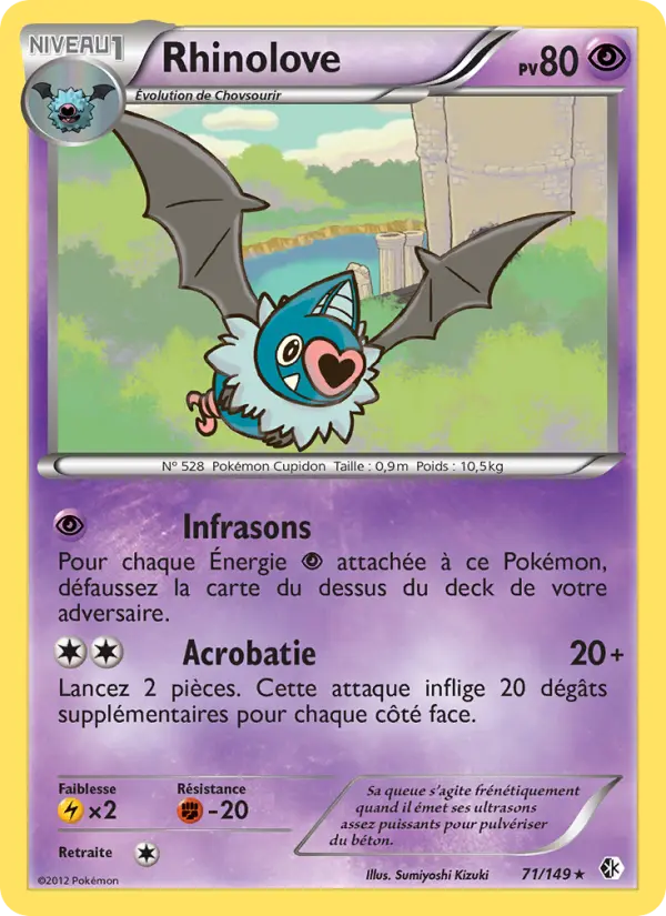 Rhinolove — carte 71 de l’extension Frontières Franchies