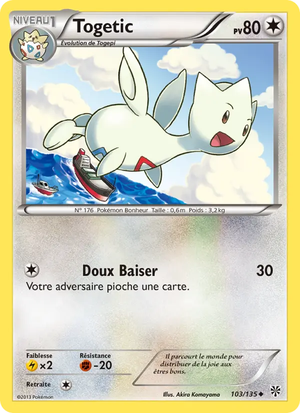 Togetic — carte 103 de l’extension Tempète Plasma